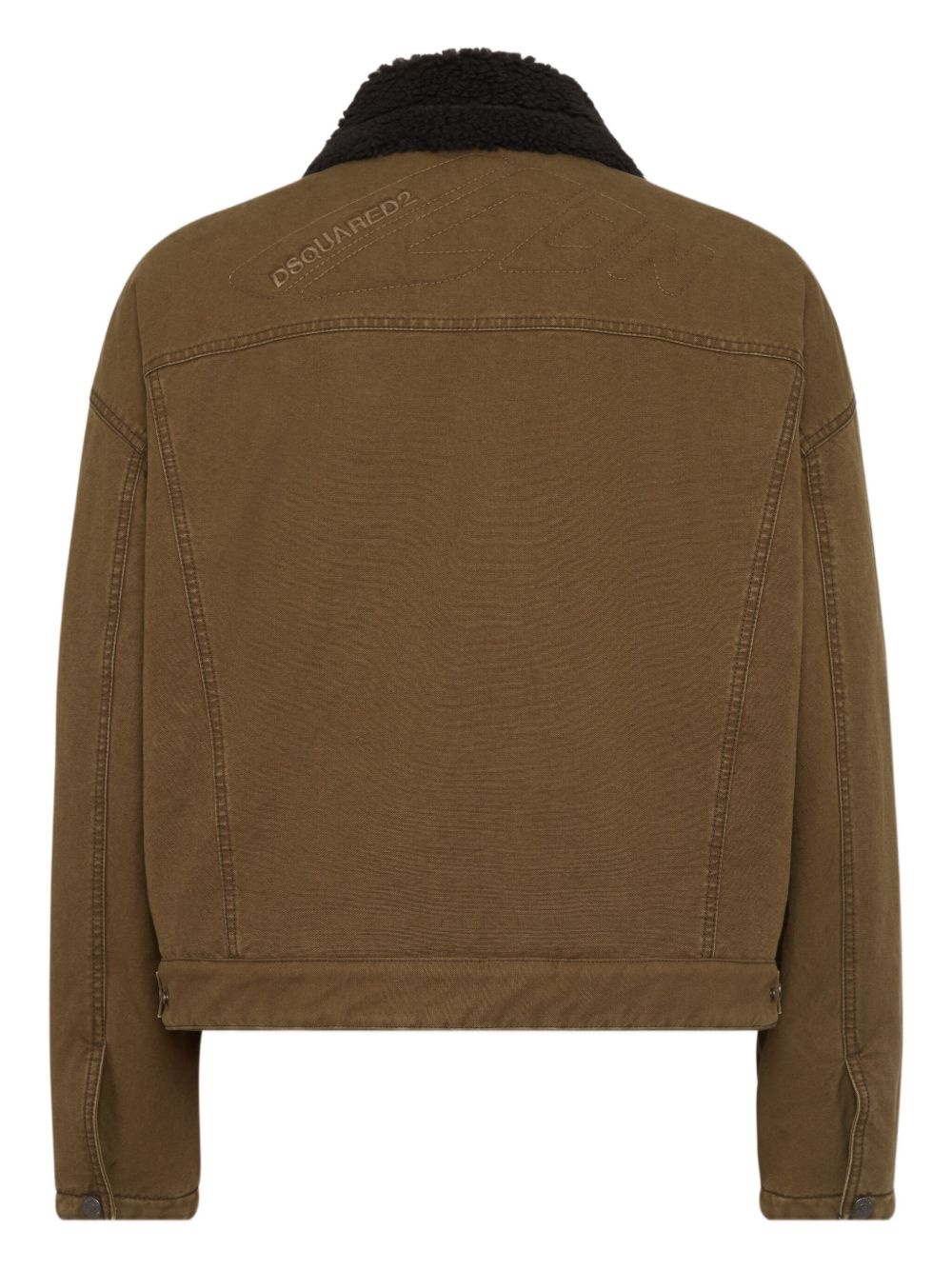 logo-embroidered jacket - 2