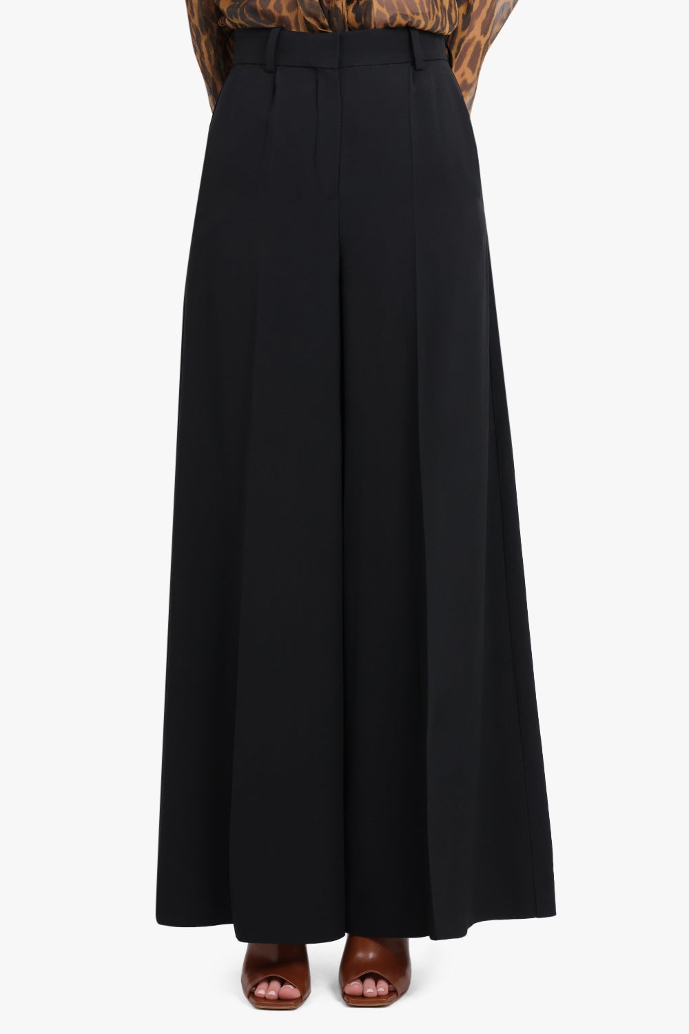 CADY PALAZZO PANTS | BLACK - 3