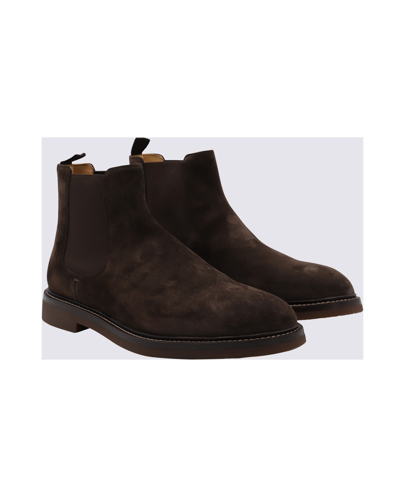 Brown Leather Boots - 2