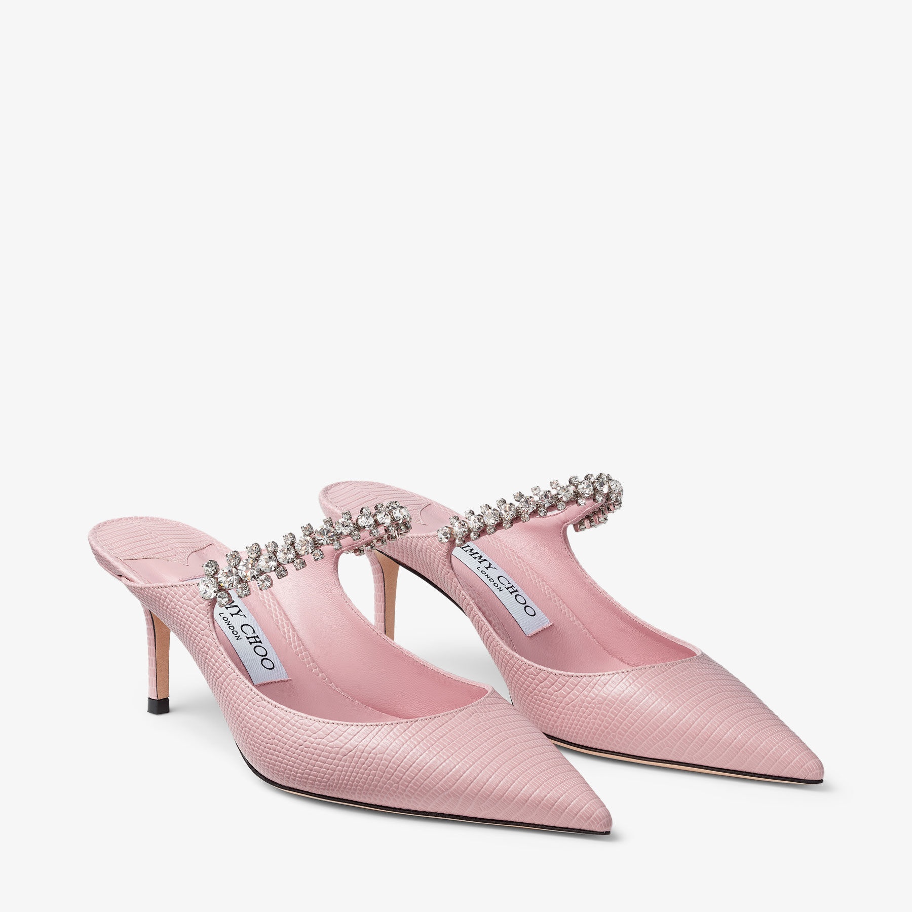 Bing 65
Rose Lizard Print Mules - 3