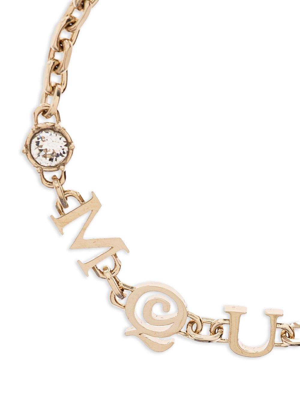 logo charm bracelet - 3