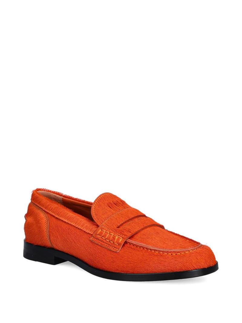 MSGM leathers loafers outlook