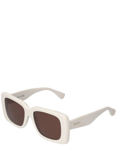 Max Mara Glimpse3 squared acetate sunglasses outlook