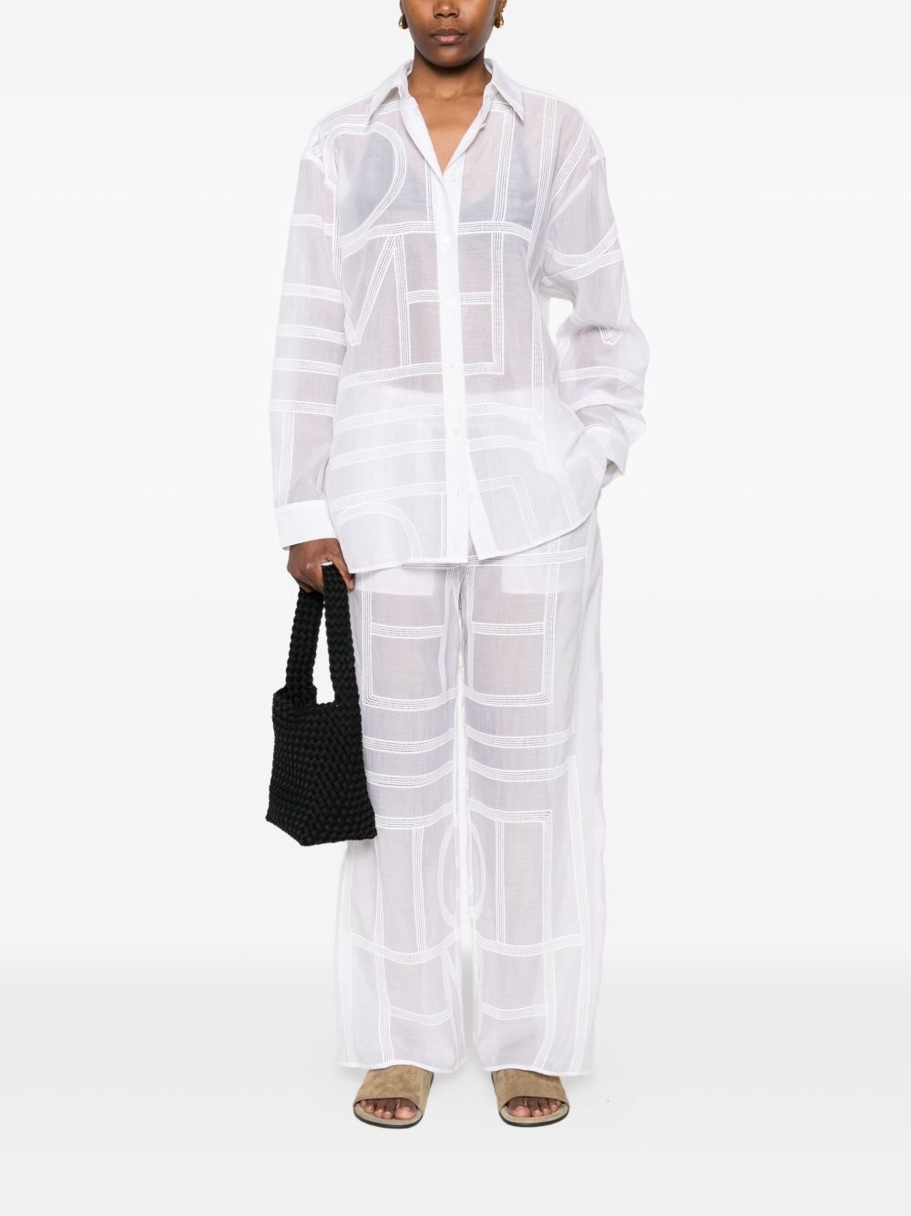 Toteme Women Pajama, Monogram Pantalone - 4