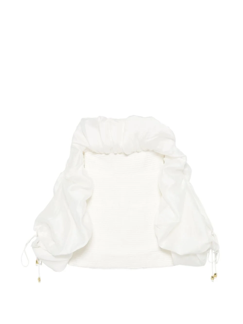 Maxima puffed sleeve mini dress - 1
