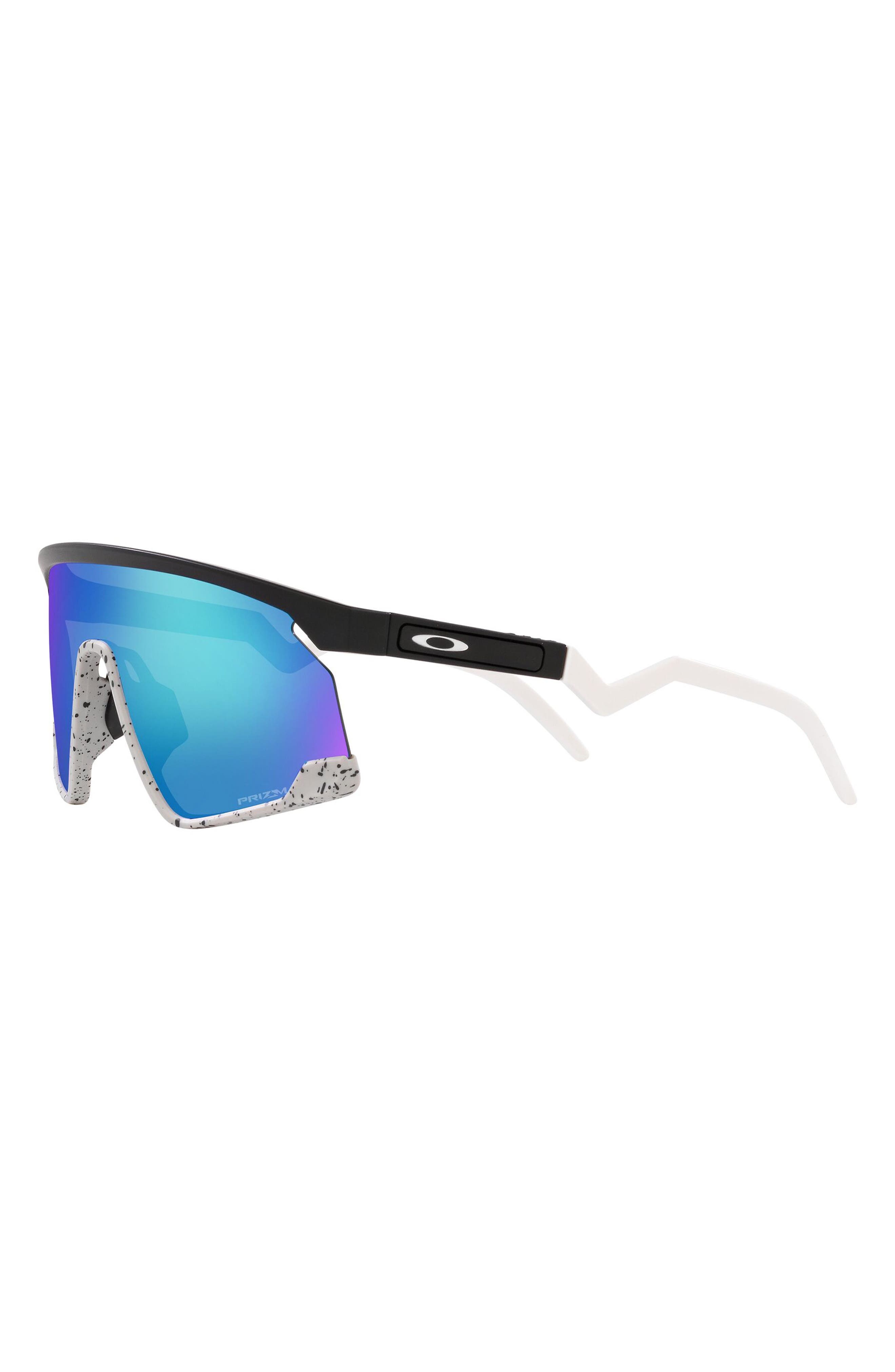 Oakley BXTR 39mm Prizm™ Wrap Shield Sunglasses in Sapphire at Nordstrom - 7