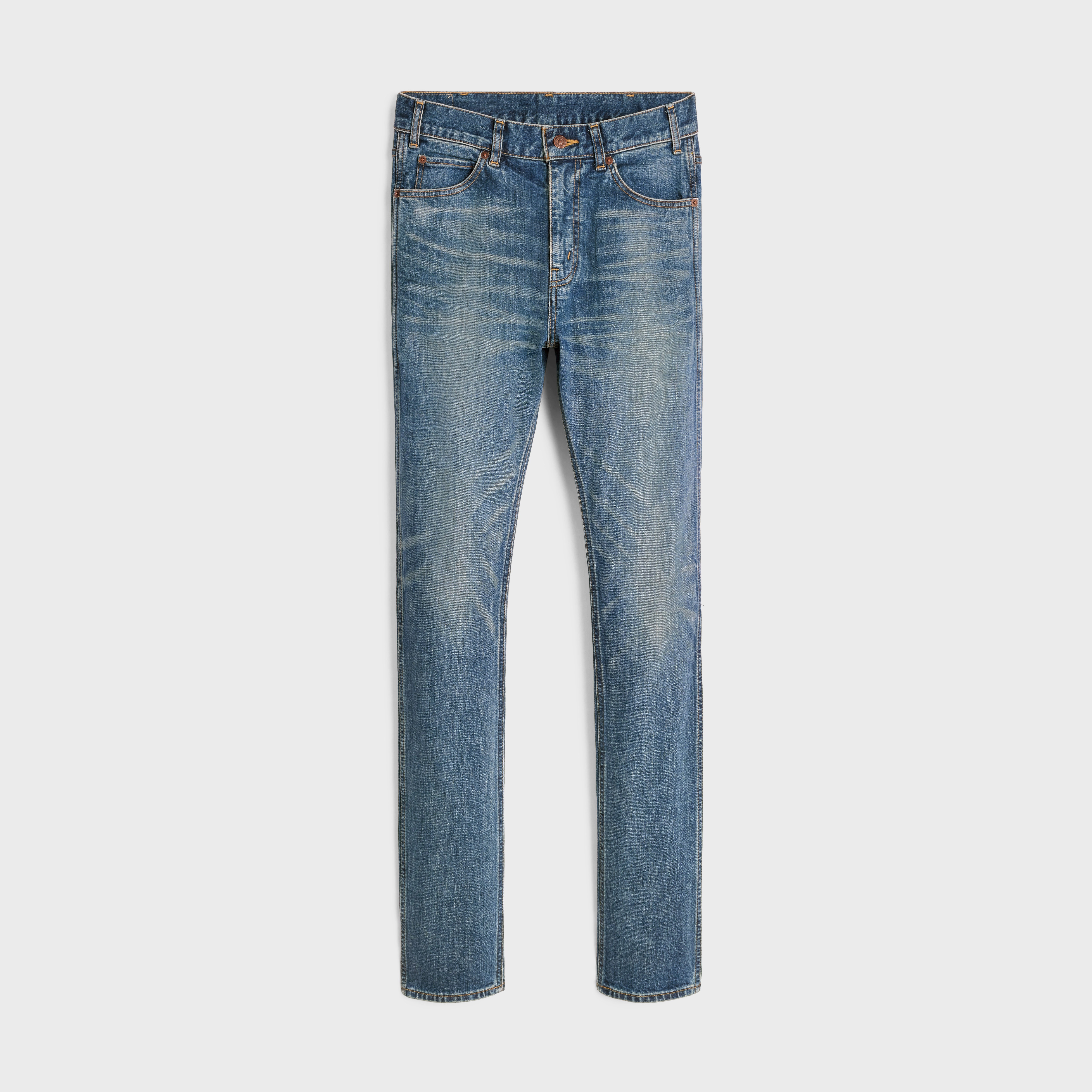 skinny jeans in vintage union wash denim - 1