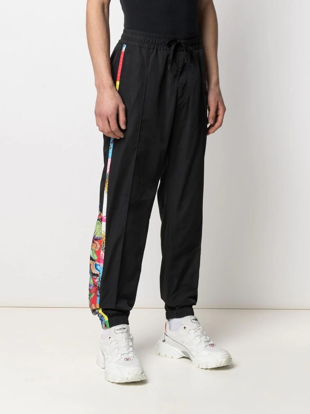 graphic-print track pants - 3