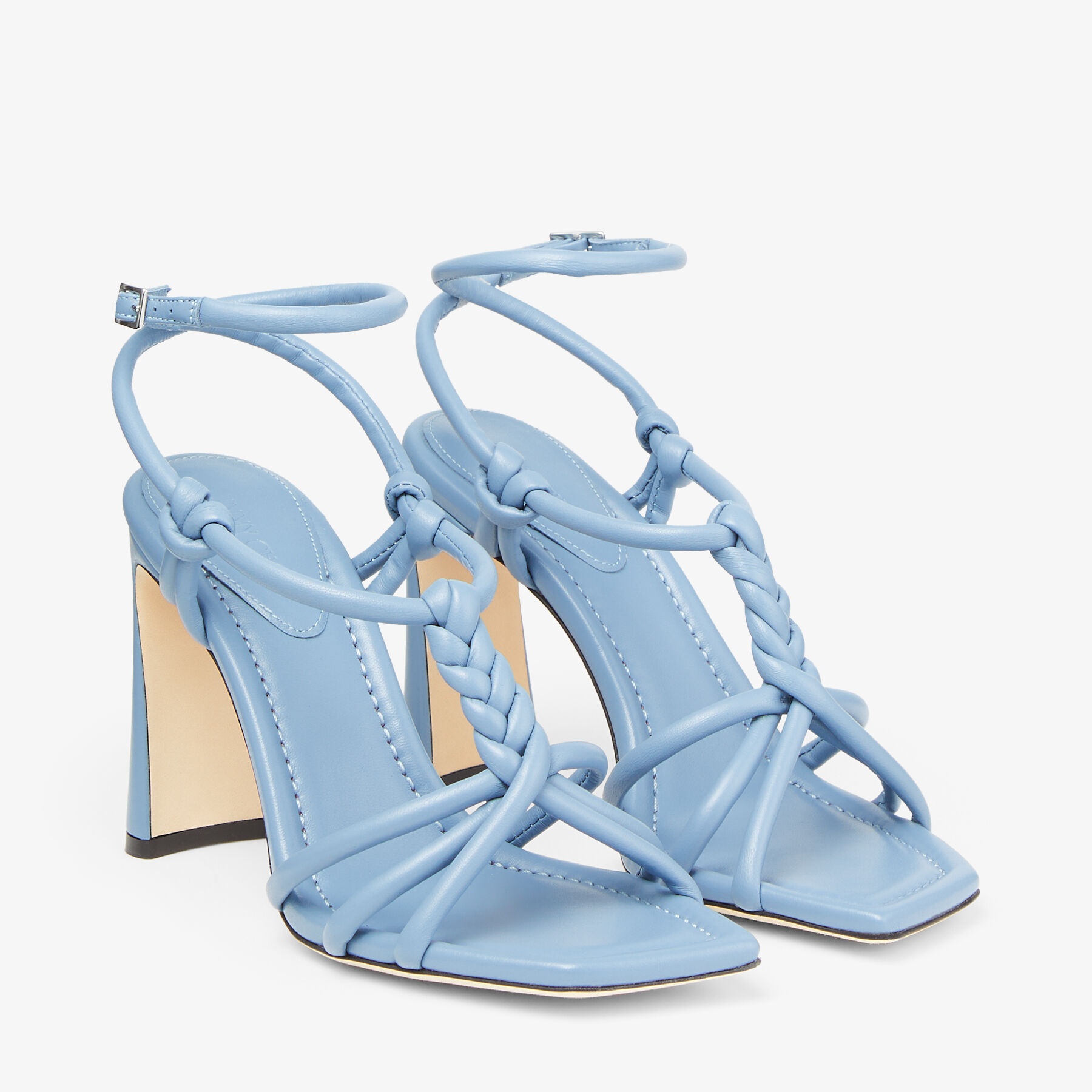 Calypso 95
Smoky Blue Nappa Leather Sandals - 3