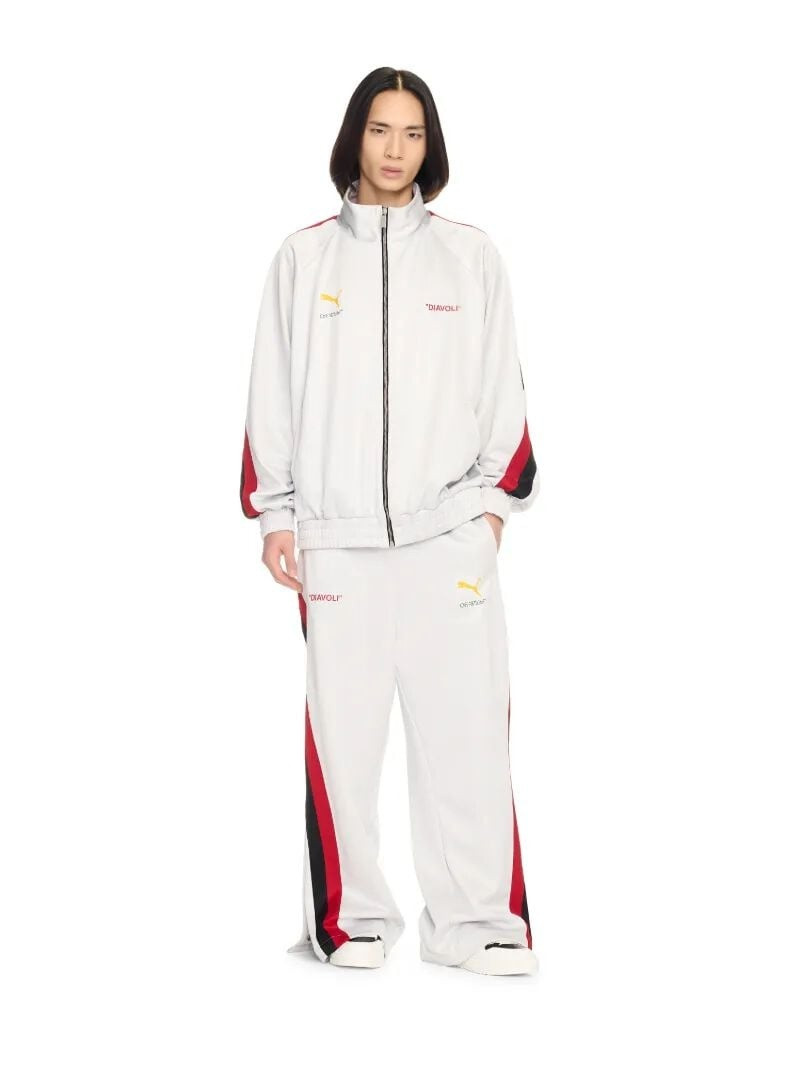 Acm X Puma Track Pant Silver - Red - Black 8