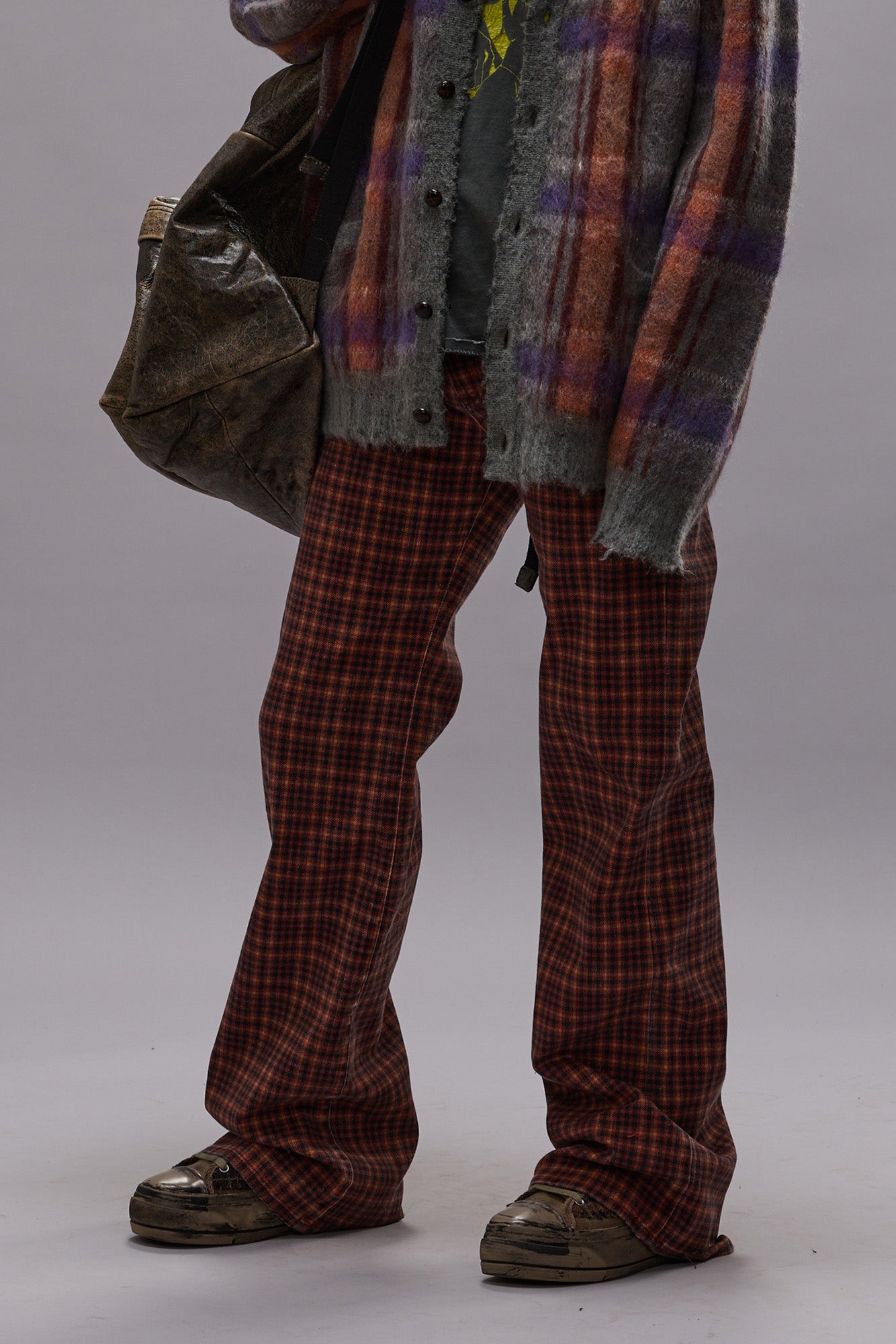JANE JEAN - PRINTED AUBURN PLAID - R13 - 2