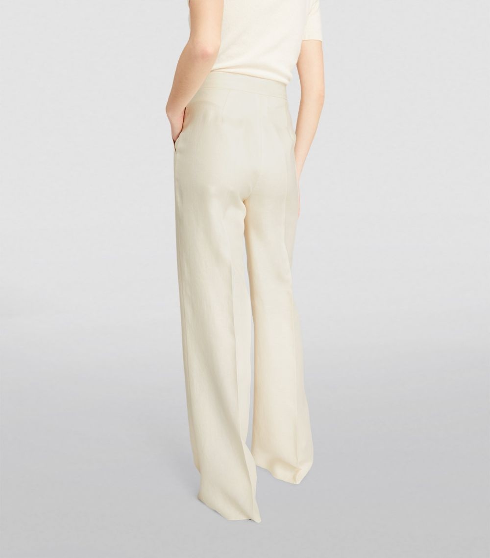 Linen Hangar Tailored Trousers - 4