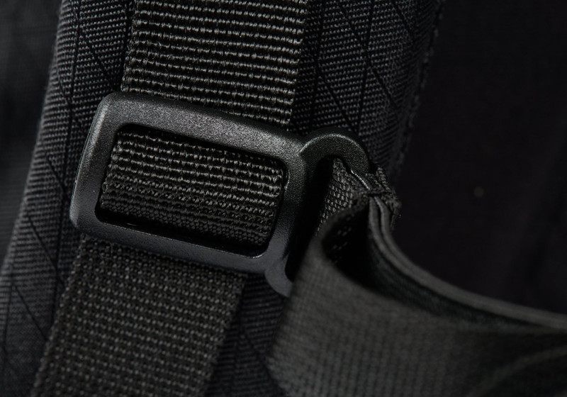 CORDURA DOUBLE DIAMOND BACKPACK BLACK 18