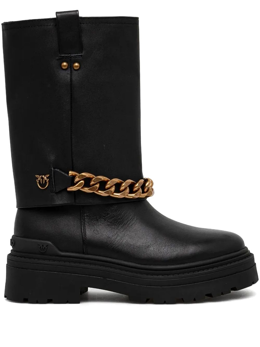 chain-detail boots - 1