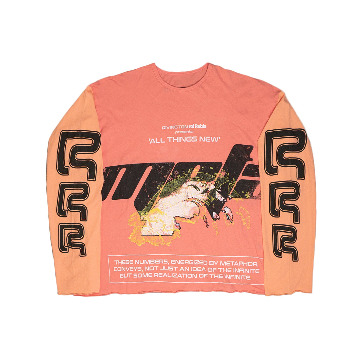 ALL THINGS NEW ENEMY LONG SLEEVE TEE (META RED) - 1