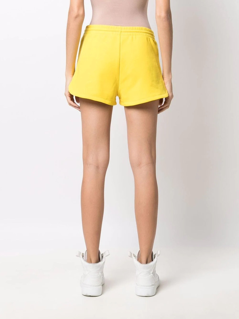 logo-print track shorts 4