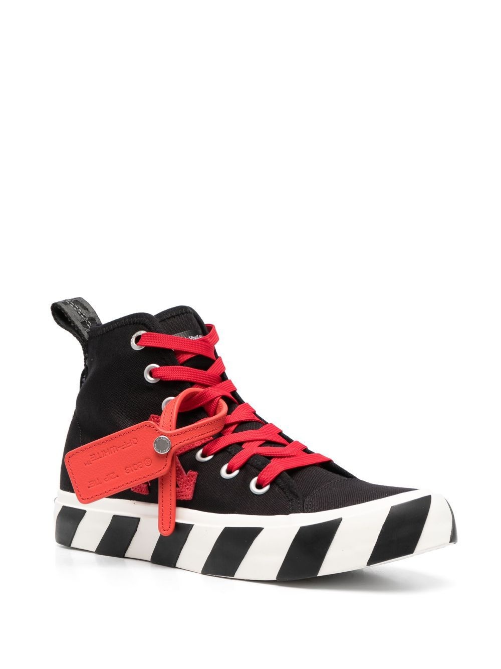 Arrows-motif high-top sneakers - 2