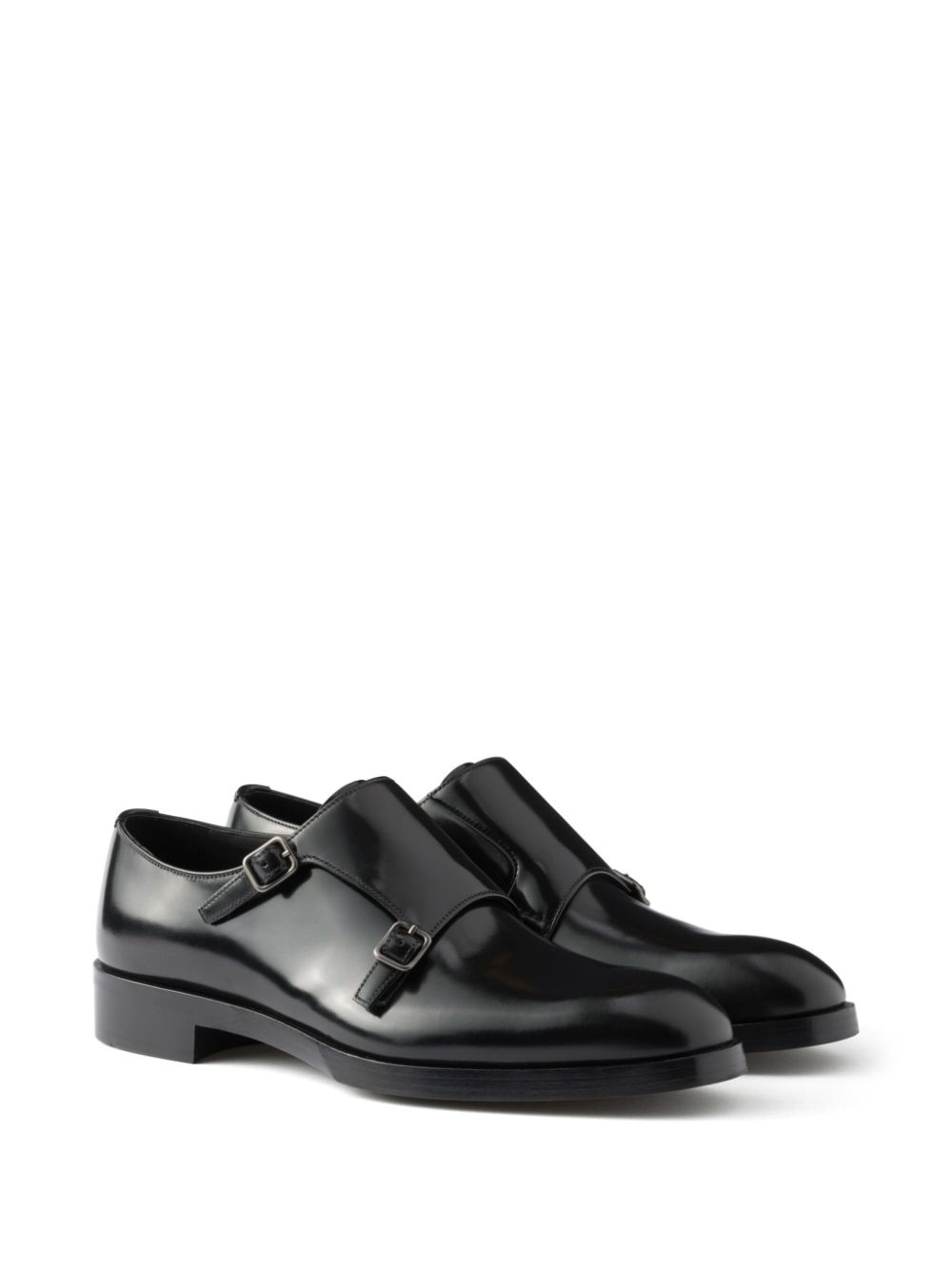 patent-finish mink shoes - 2