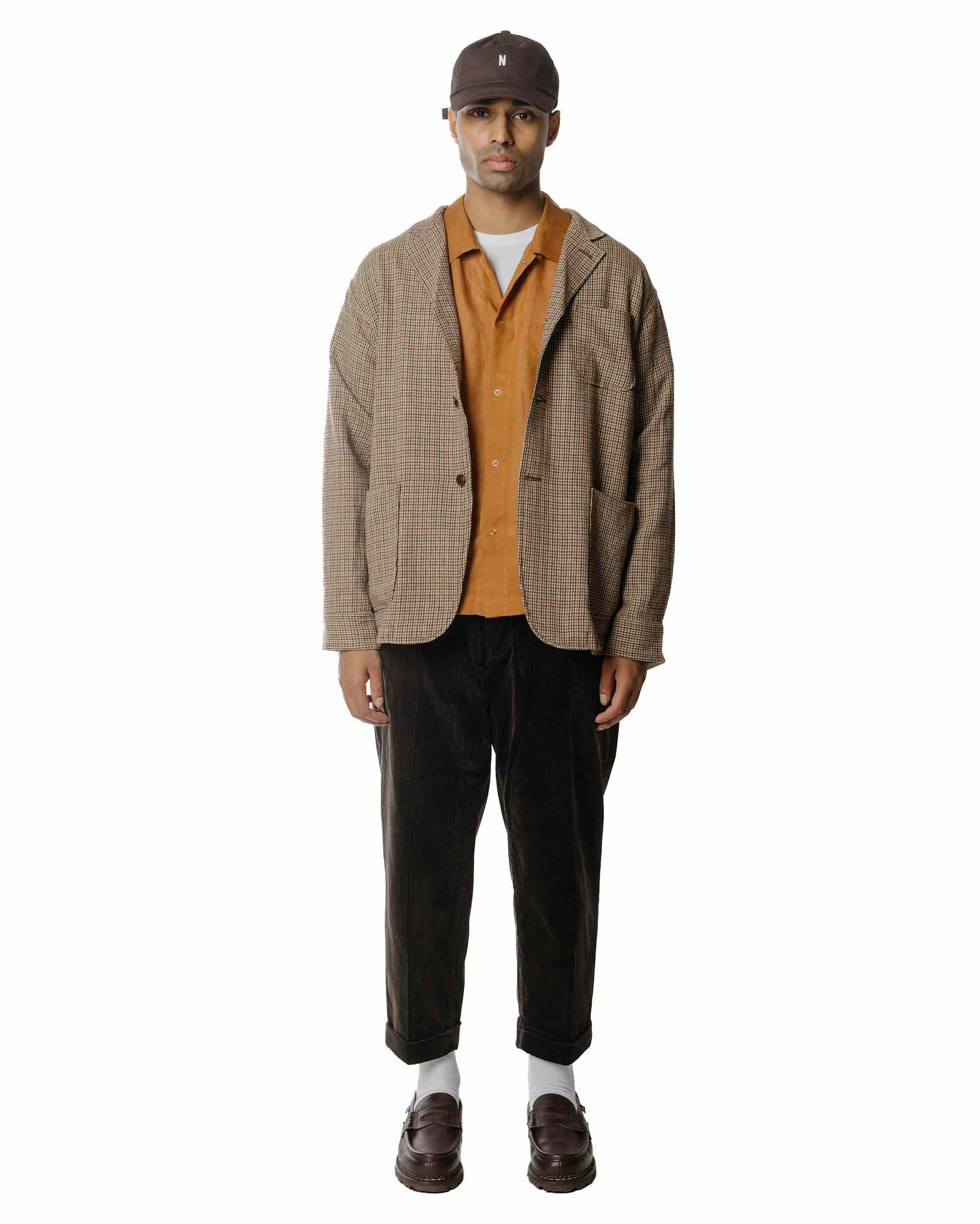 Workshop Shirt Terracotta Linen - 4