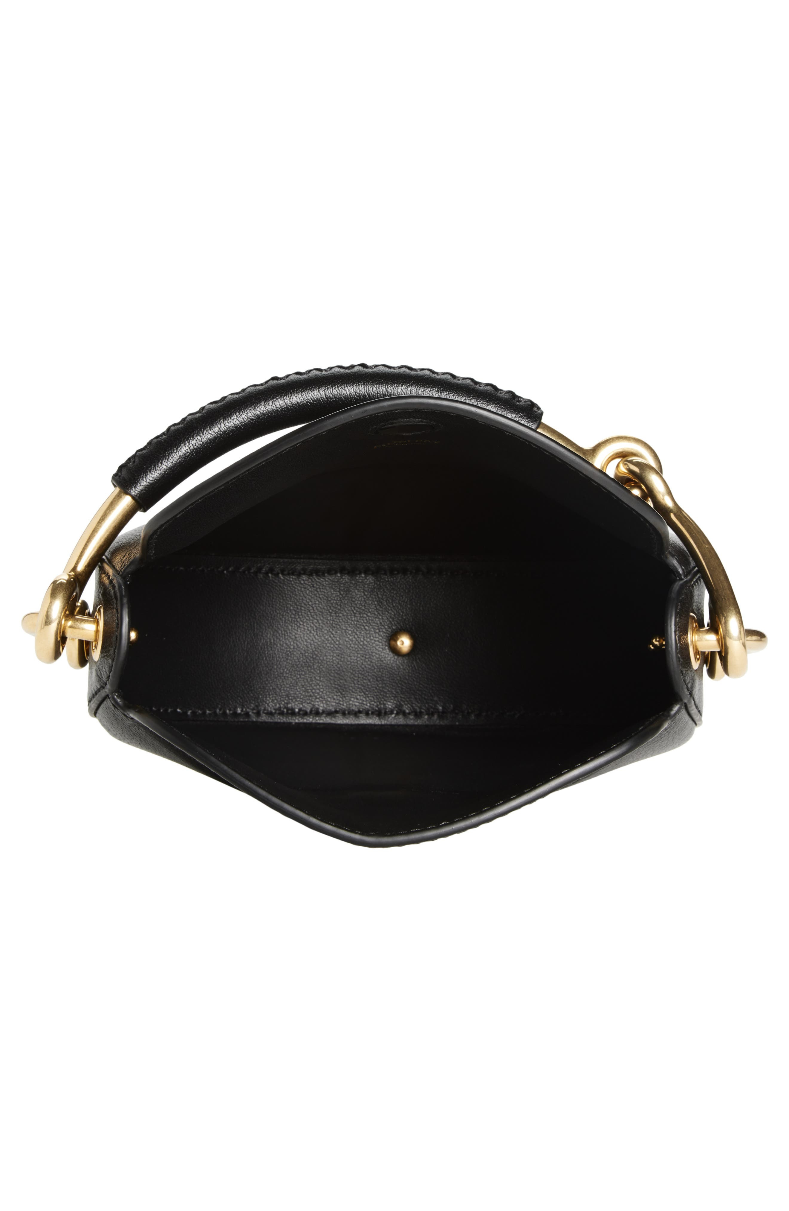 burberry Bridle Logo Leather Crossbody Bag in Black at Nordstrom - 4