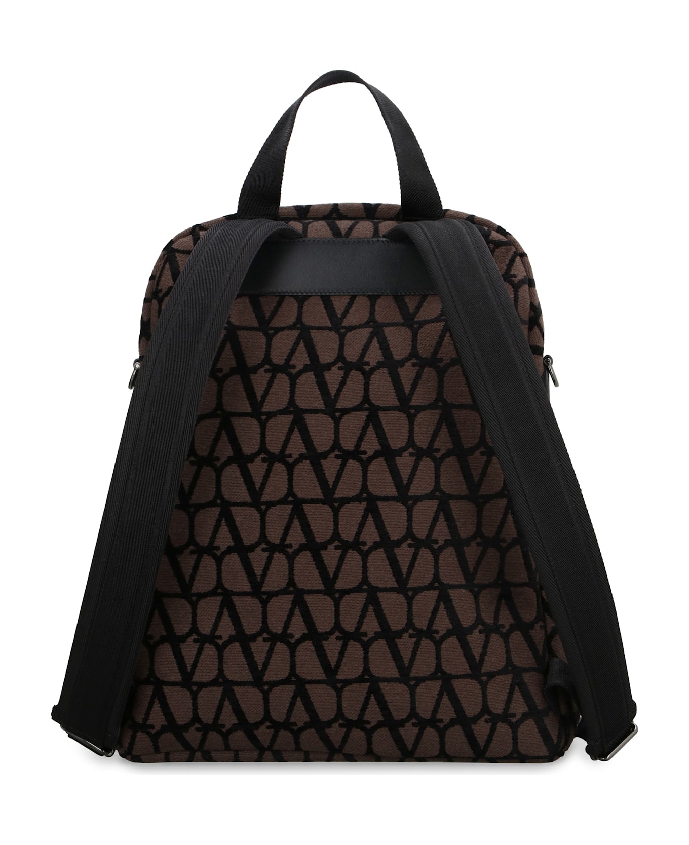 Valentino Garavani - Toile Iconographe Fabric Backpack - 4