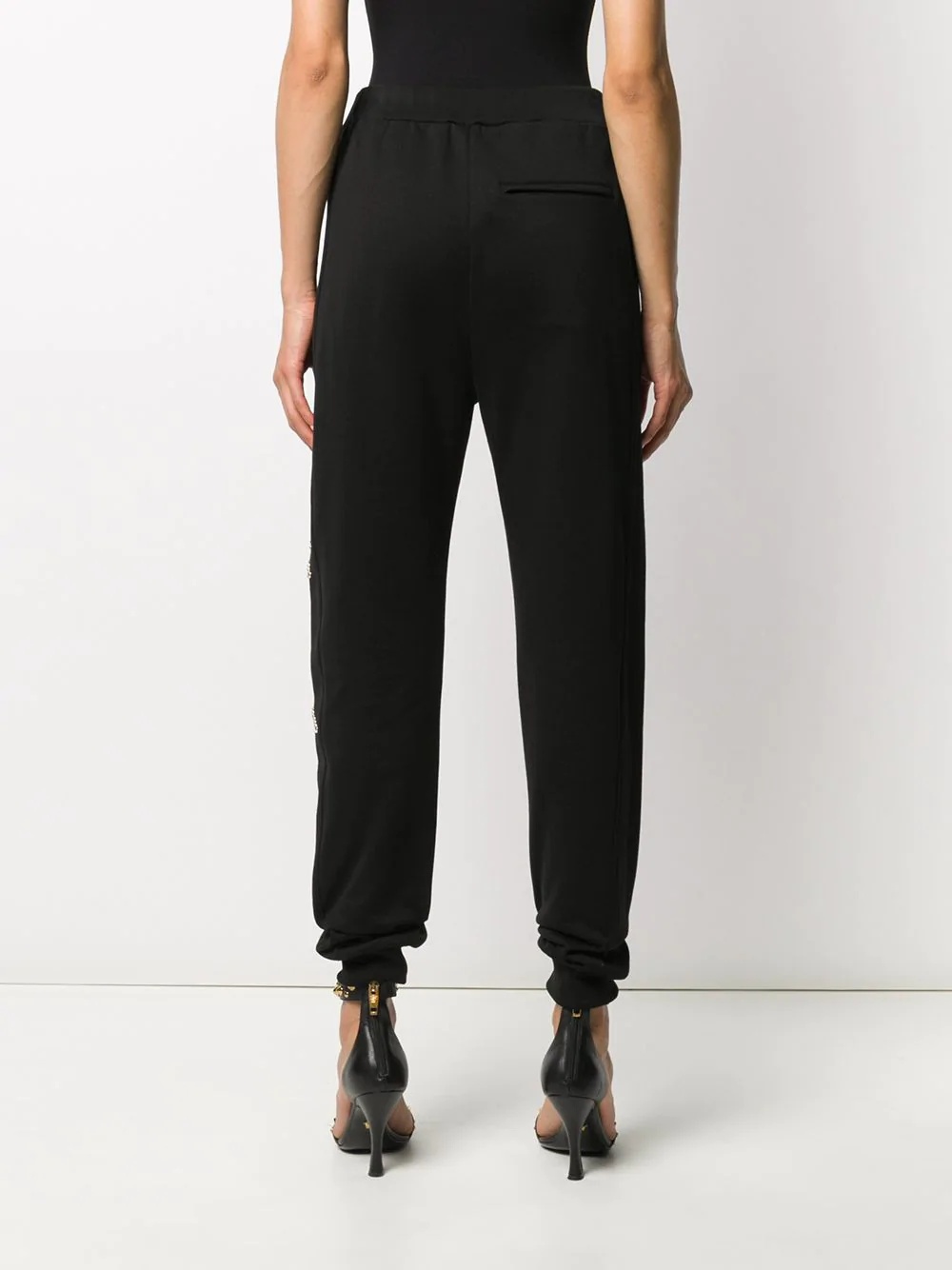 studded Gianni Versace track pants - 4