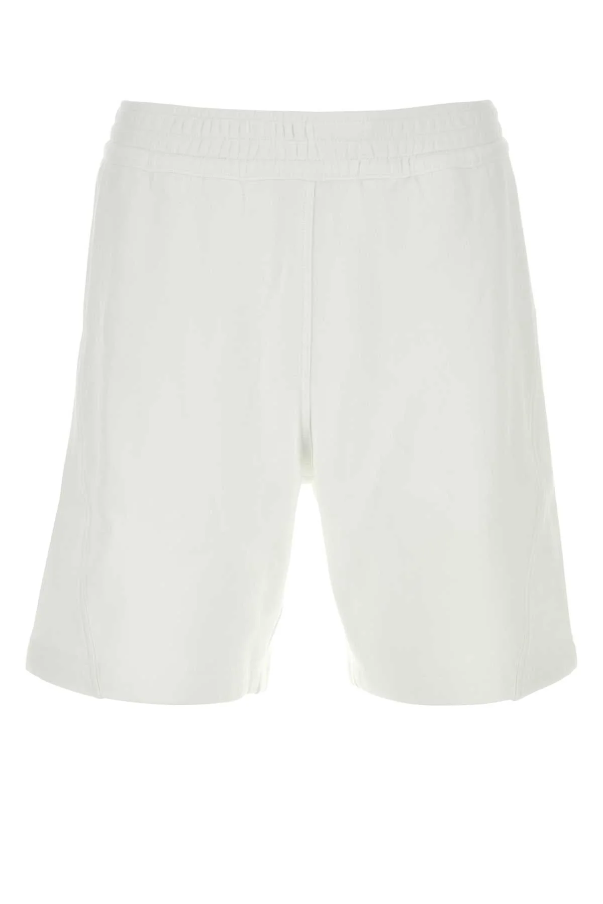 Givenchy Men White Cotton Bermuda Shorts - 1