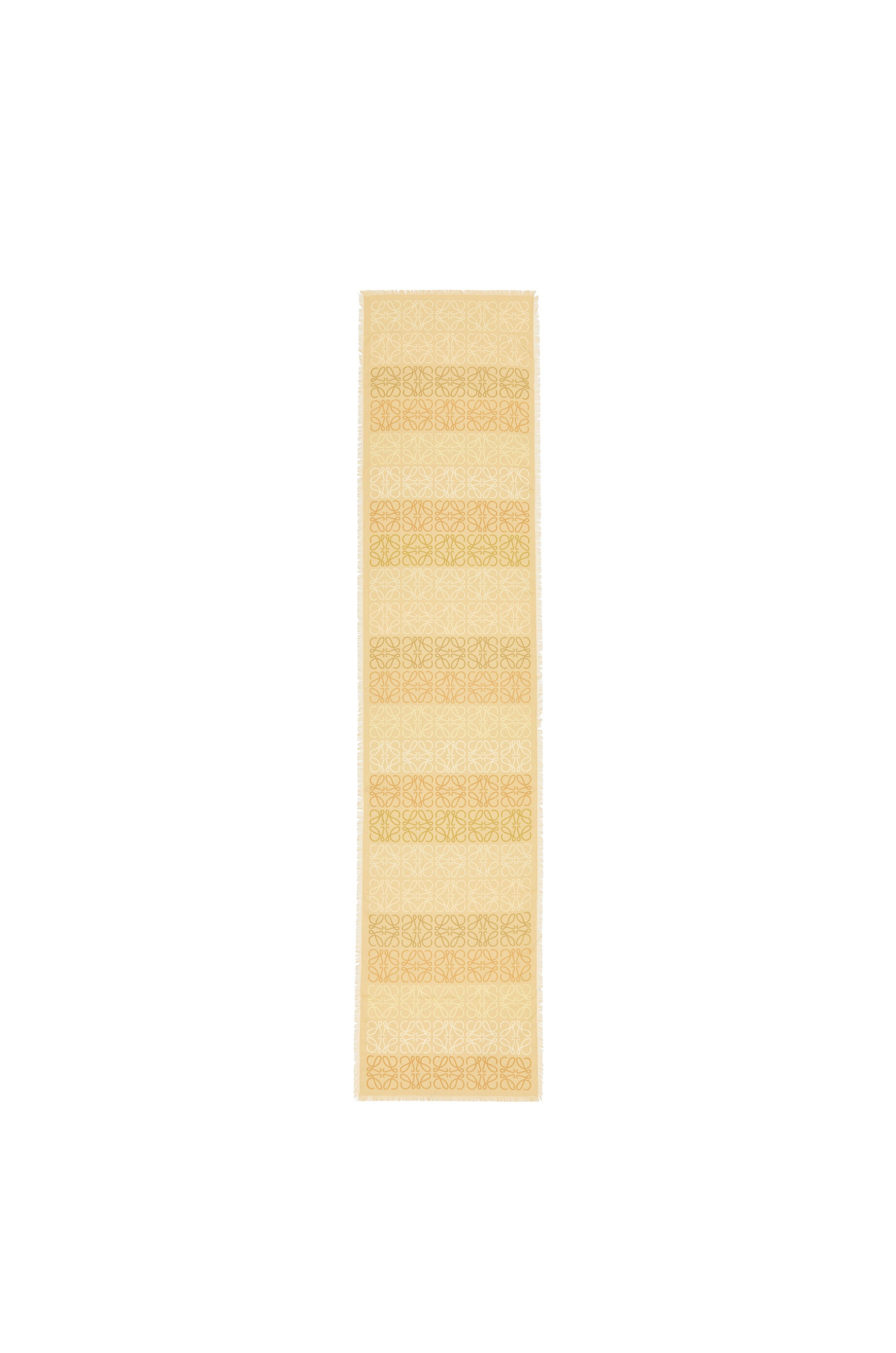 Anagram lines scarf in wool and cashmere - 2
