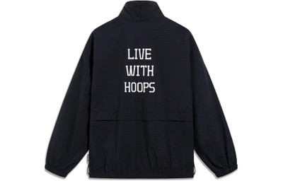 Li-Ning Li-Ning BadFive Live With Hoops Graphic Jacket 'Black' AFDT189-3 outlook