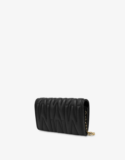 Moschino M QUILTED SHOULDER BAG outlook