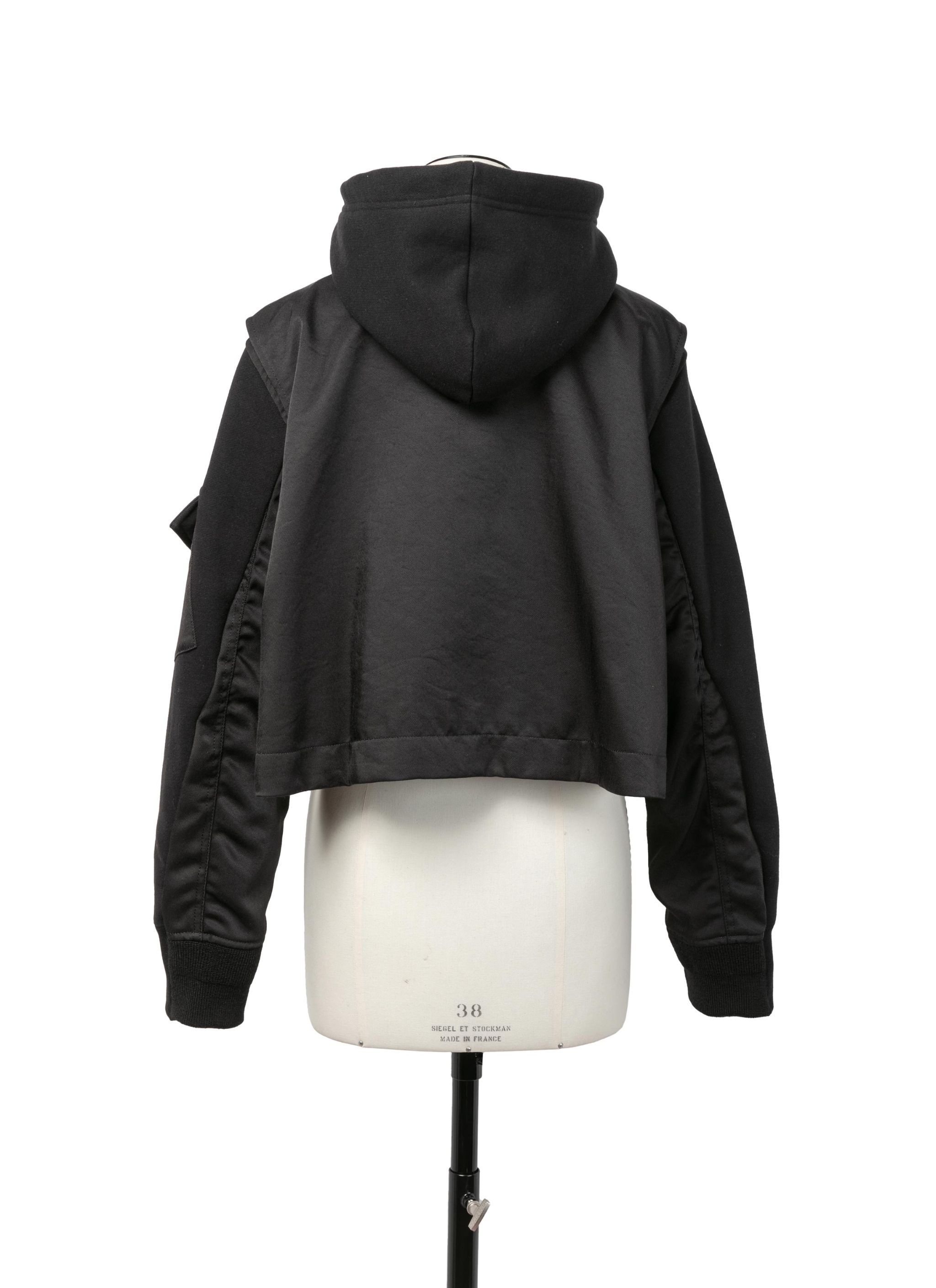 sacai x SPIEWAK Cotton Jersey Hoodie - 4