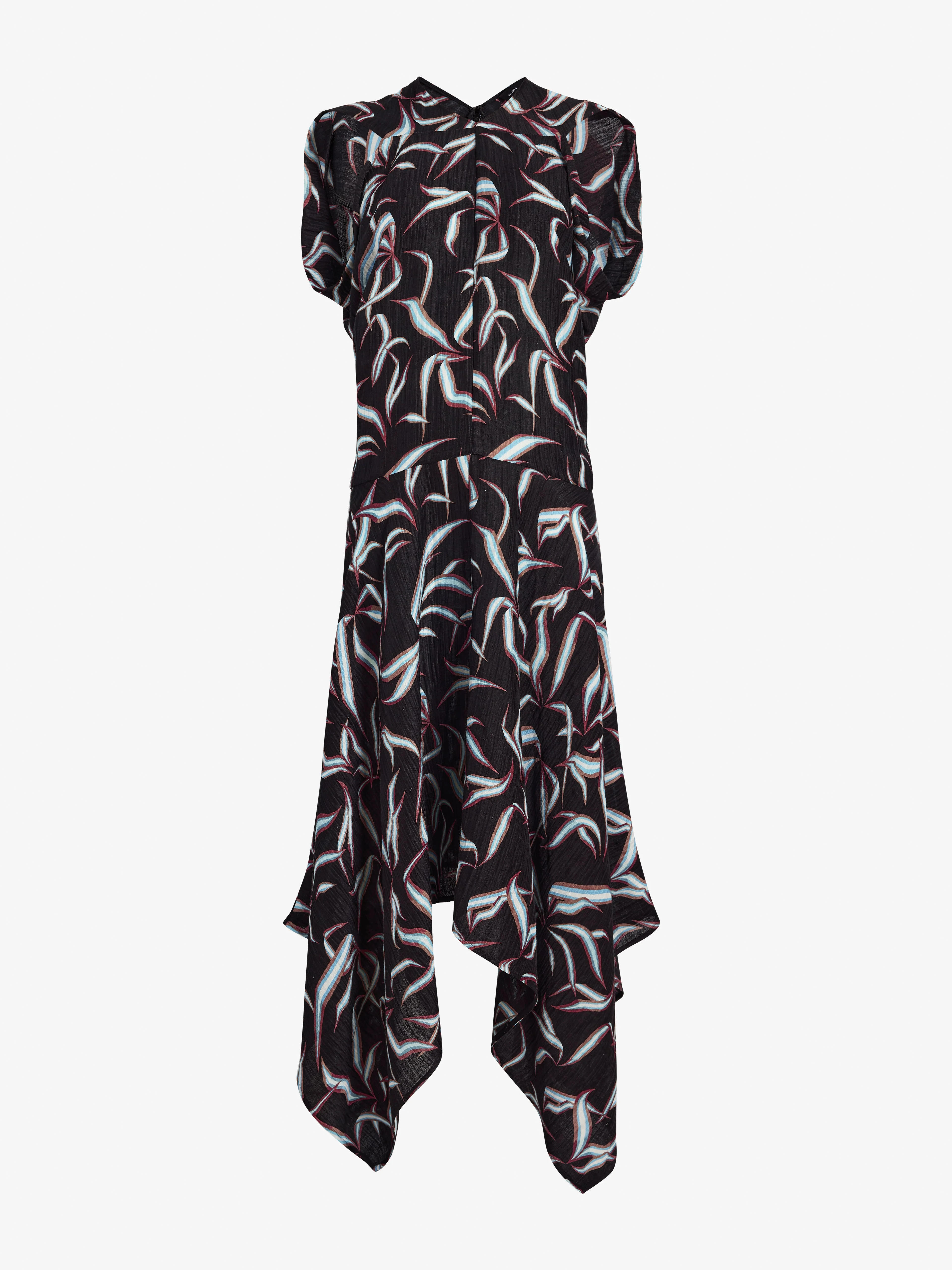 Sybella Dress in Metalasse Silk Linen - 1