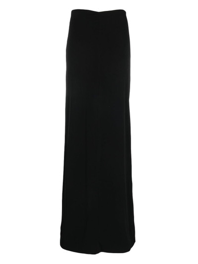 PHILIPP PLEIN ruched maxi skirt outlook