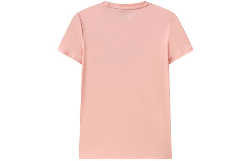 FILA (WMNS) FILA Logo Alphabet Sports Skin Friendly Short Sleeve Pink F11W128109F-PK outlook