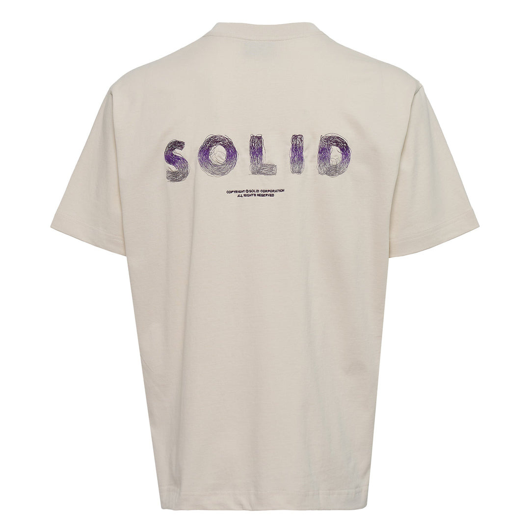 Back Solid Tee - 2