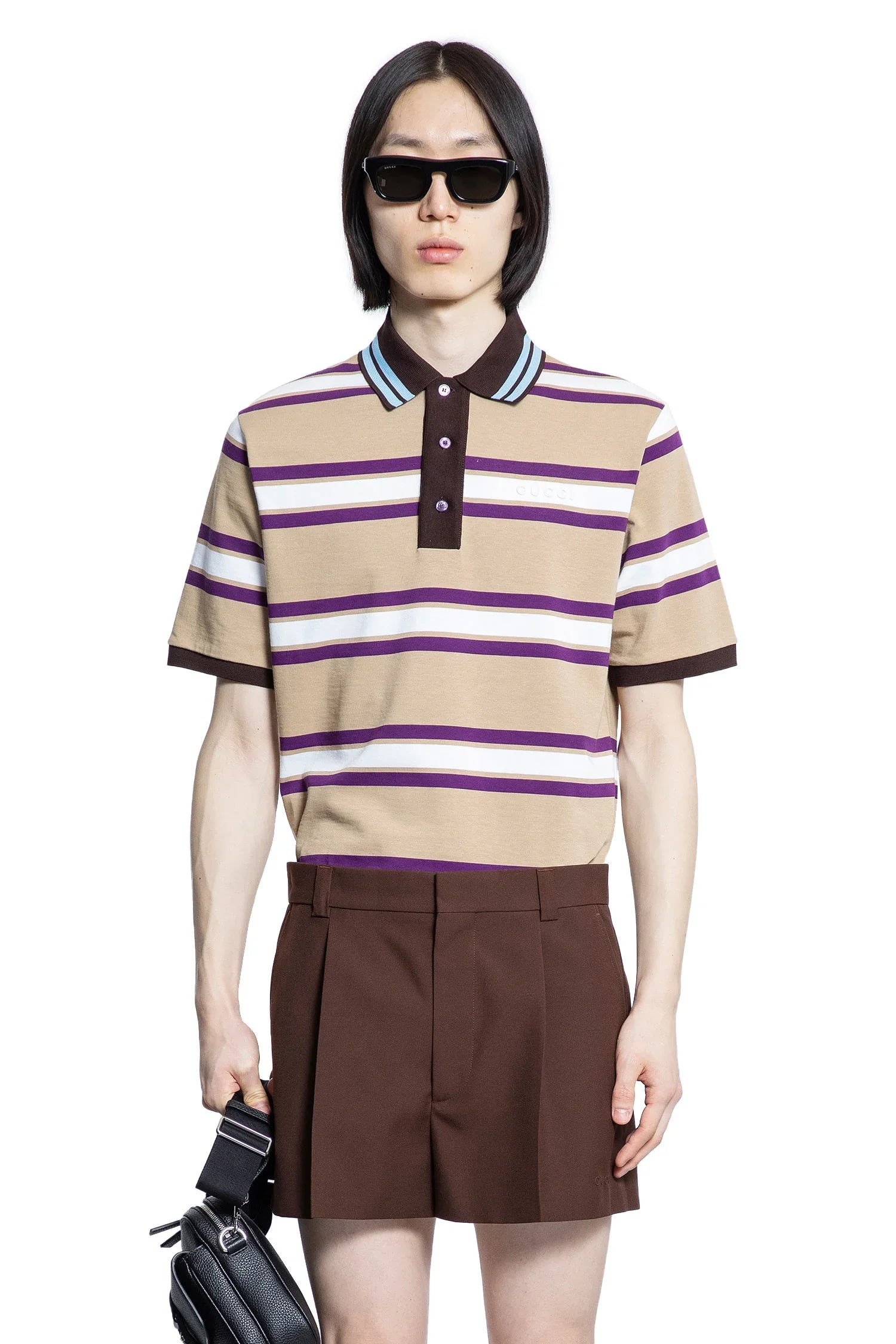 Striped-Cotton-Jerey-Polo-Shirt - 5