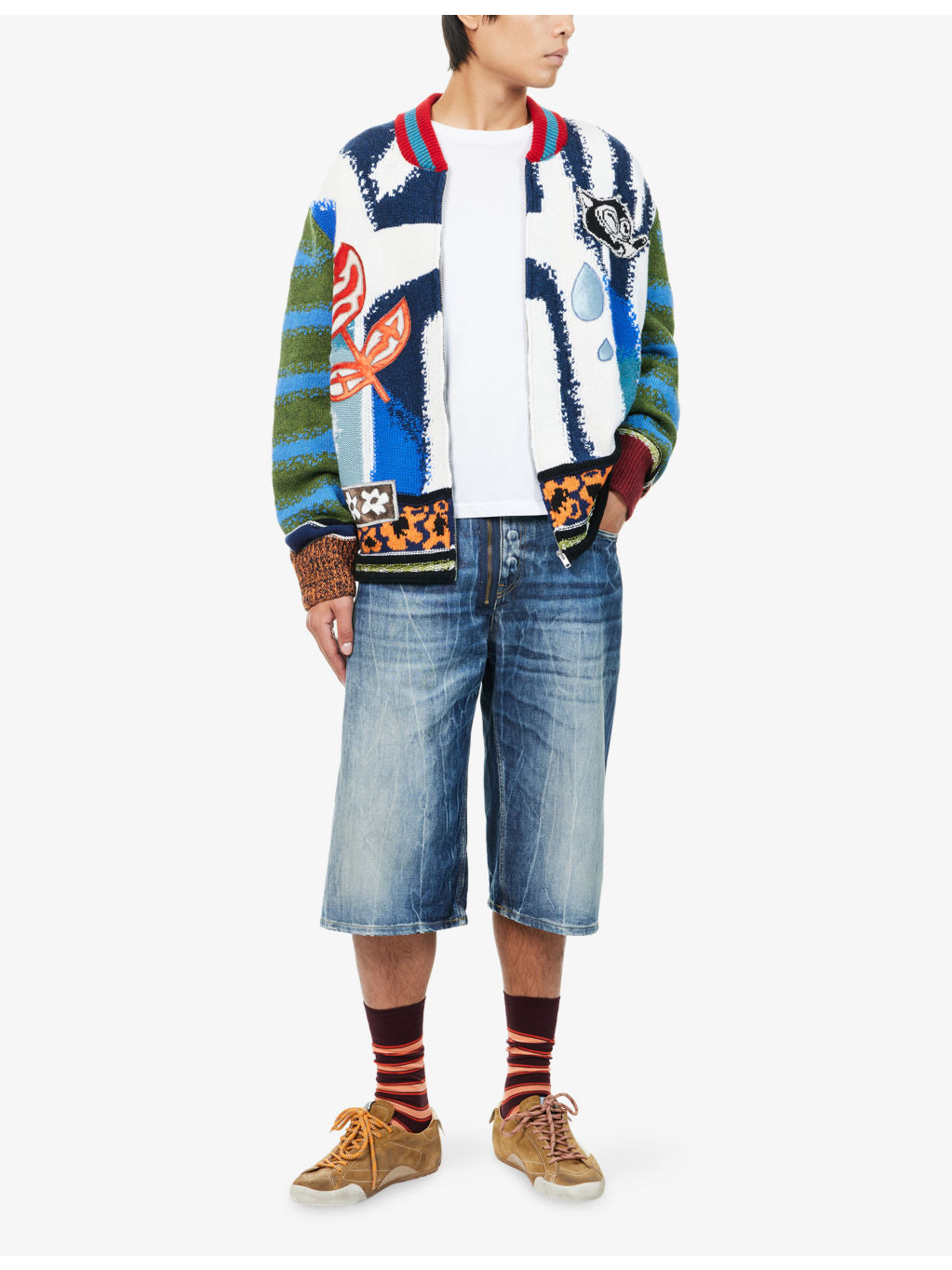 Marni x Slawn Knitted Wool Cardigan - 2
