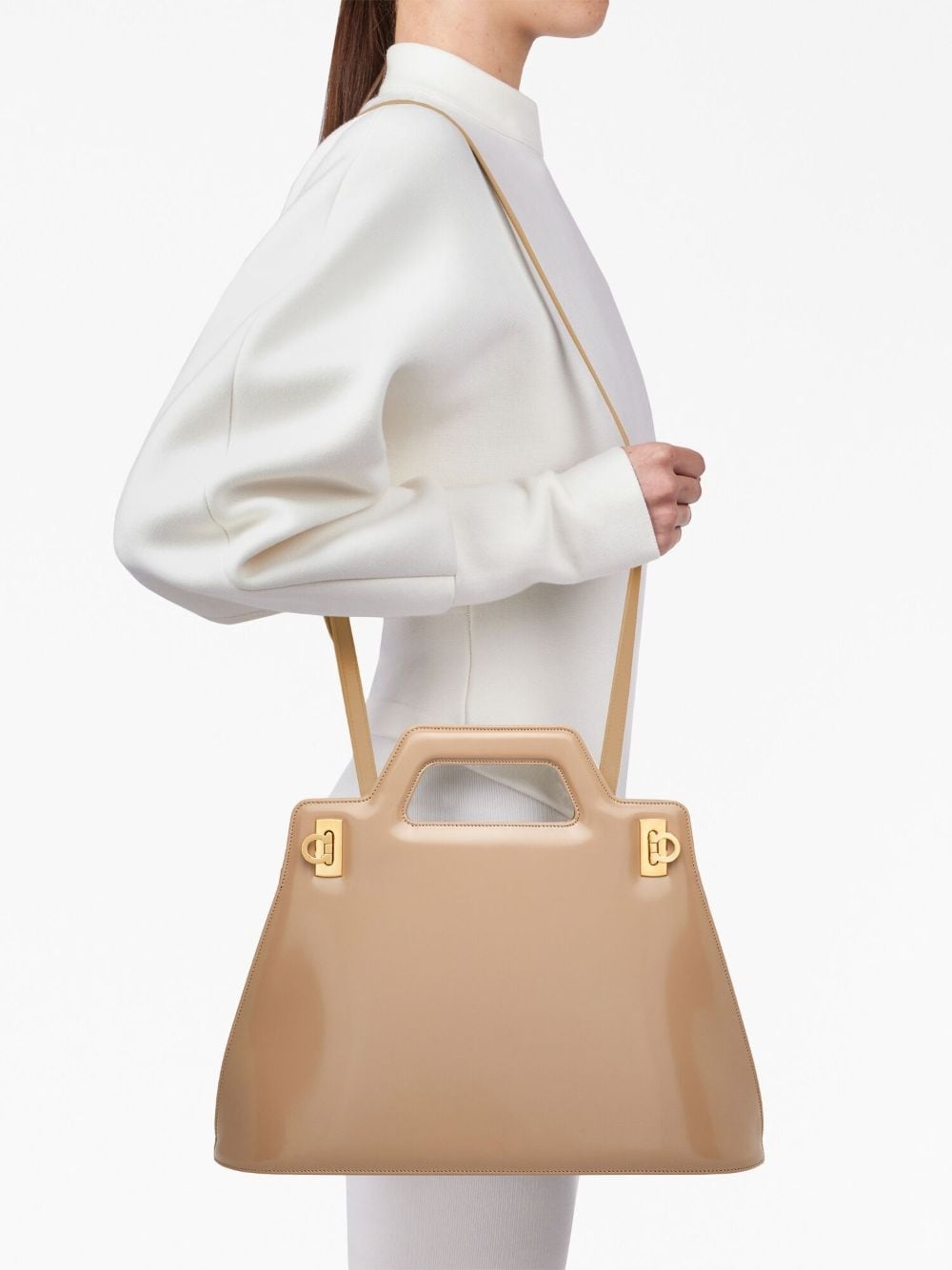 Wanda leather tote bag - 3