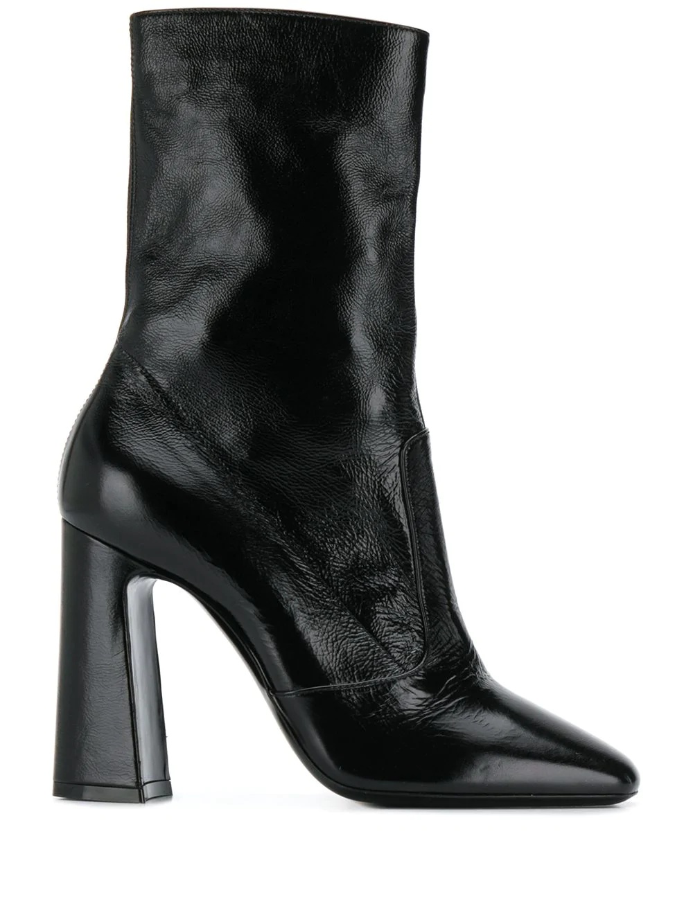 square toe 100mm ankle boot - 1