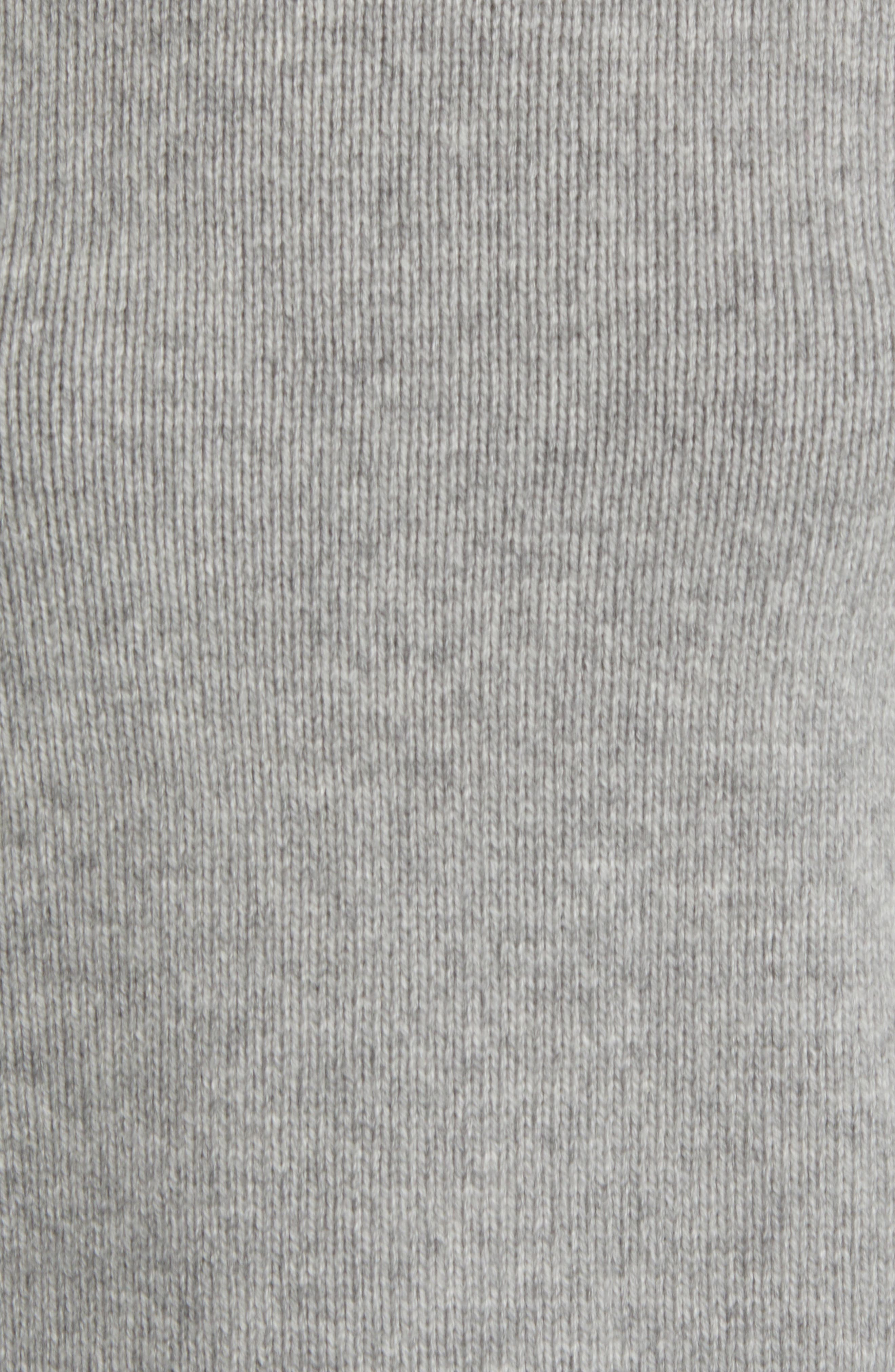 FRAME Turtleneck Cashmere Sweater in Heather Grey at Nordstrom - 6