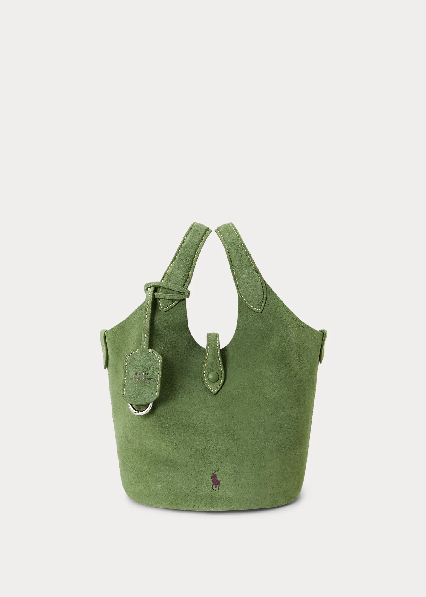 Polo Play Suede Small Tote & Crossbody - 1