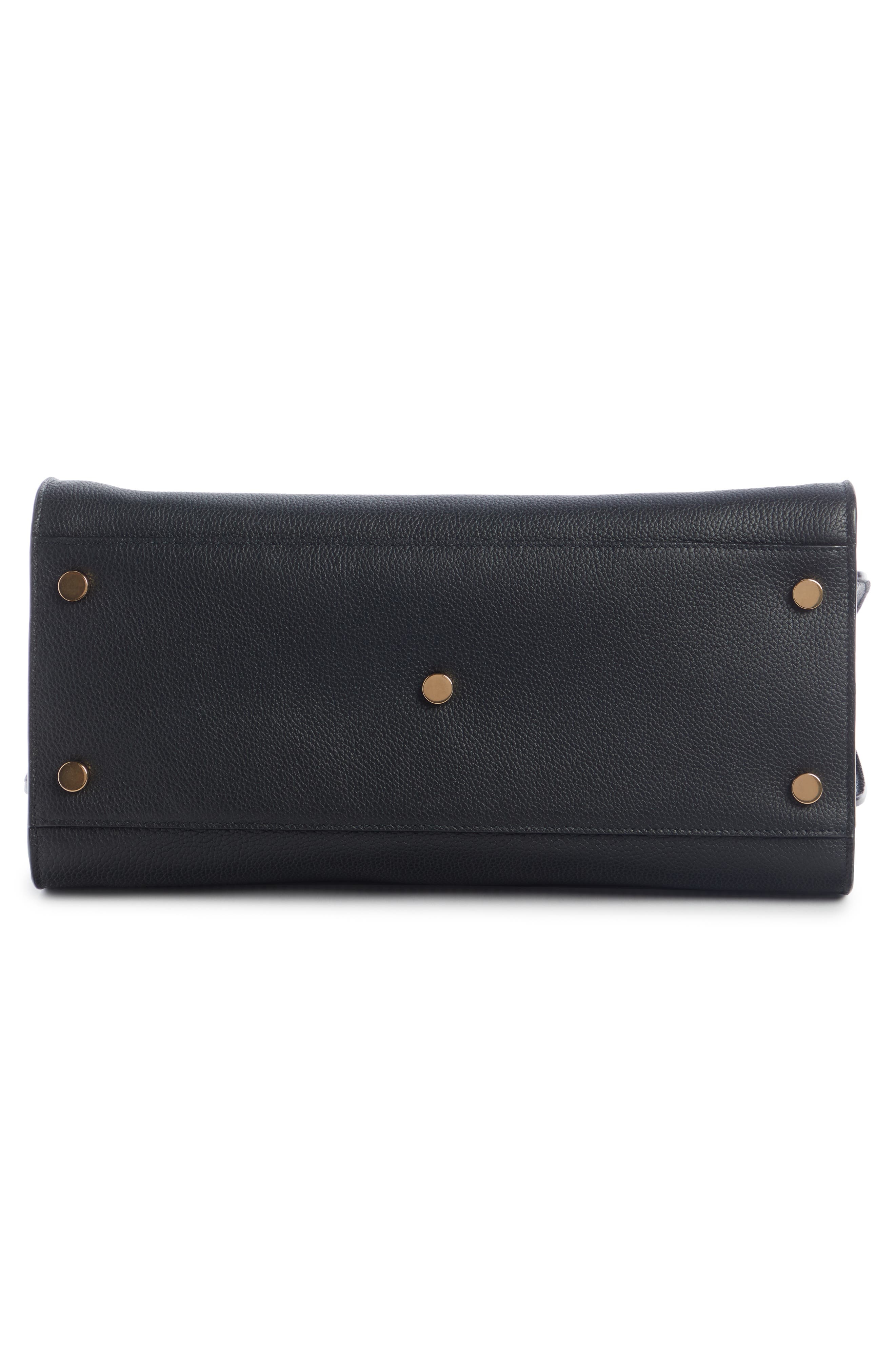 Saint Laurent Small Sac de Jour Leather Top Handle Bag in Nero at Nordstrom - 6
