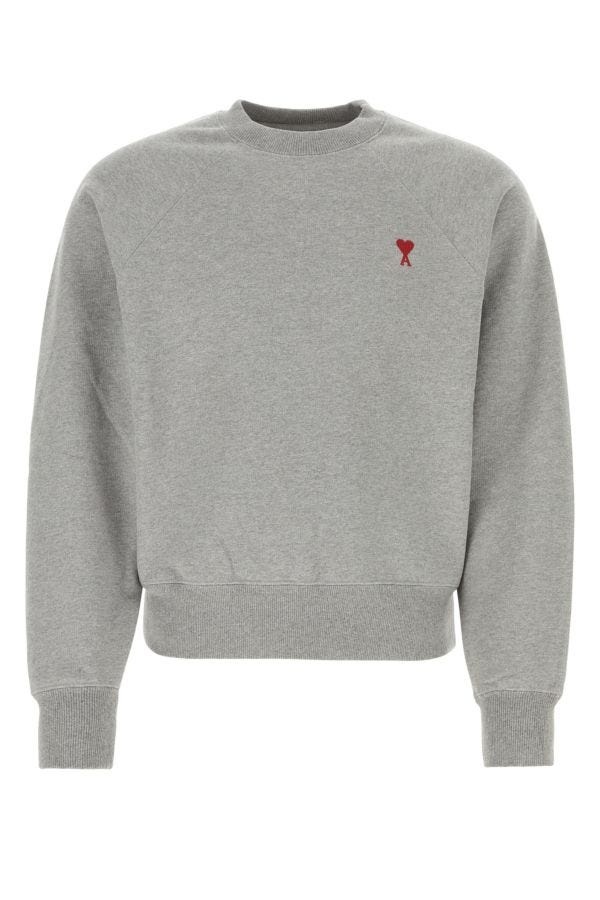 Grey cotton sweatshirt - 1