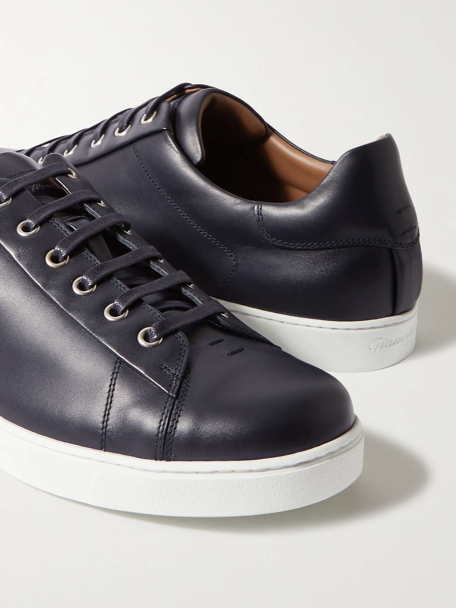 Leather Sneakers - 6