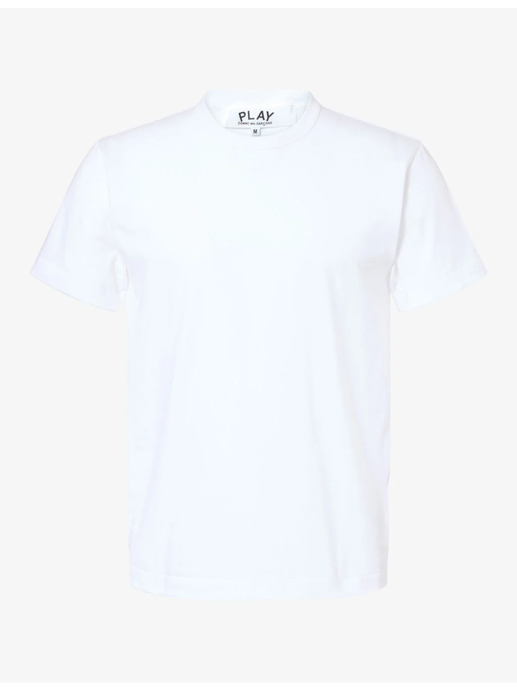 Heart Motif-Logo Back Cotton T-Shirt - 1