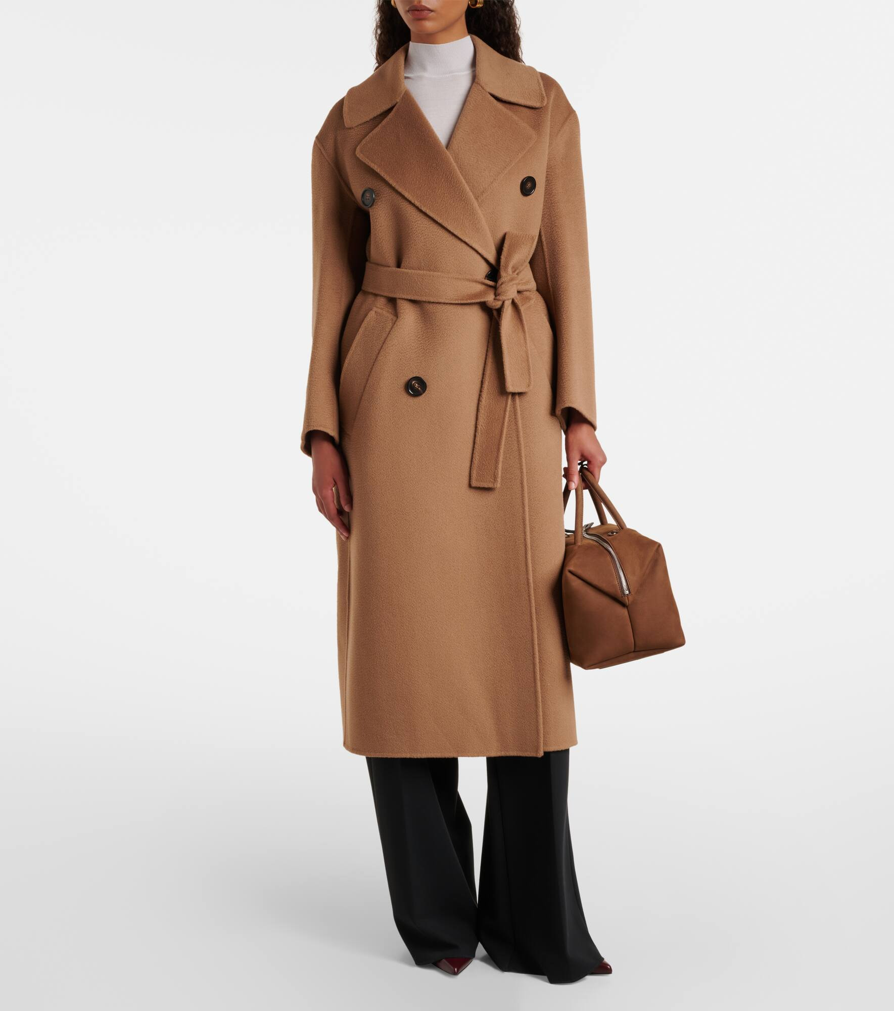 Wool and cashmere coat - 2
