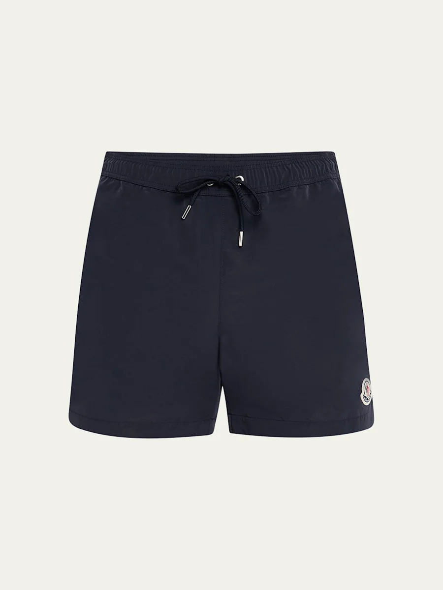 Men's Slim Logo Swim Shorts - 1