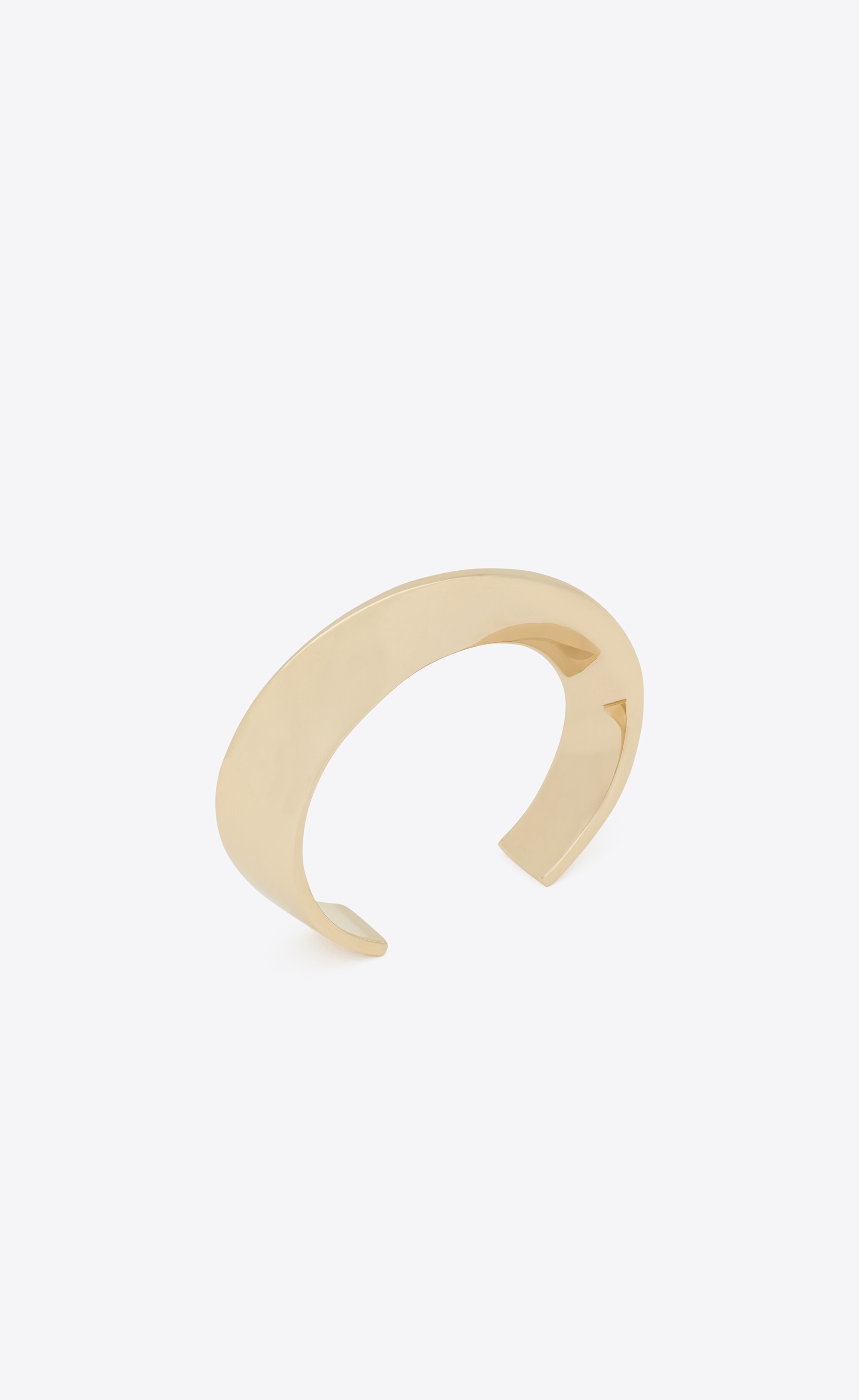 swirl cuff in metal - 1