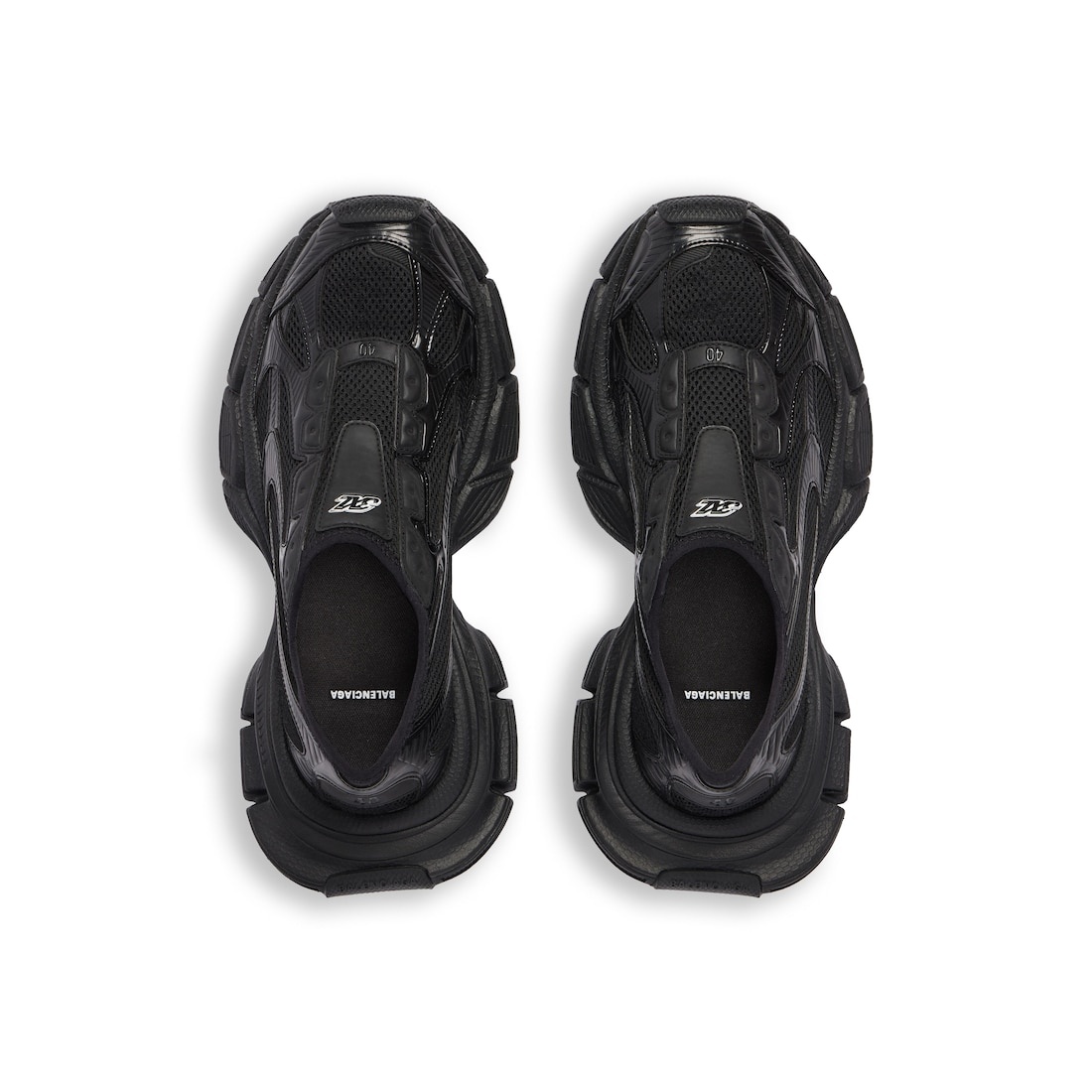 Men's 3xl Slip On Sneaker  in Black - 5