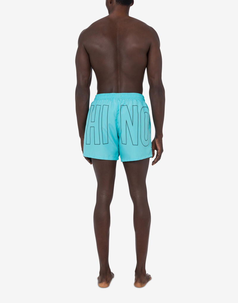Moschino SWIM BOXER RUBBER LOGO outlook